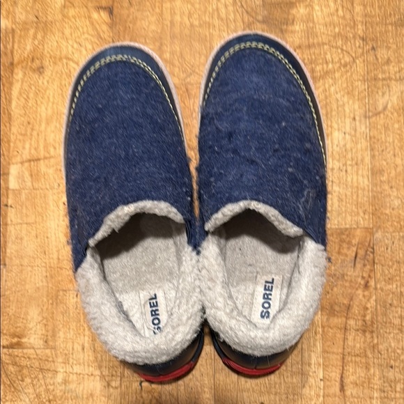 Sorel Navy and Gray Slip-On Shoes - Picture 3 of 4